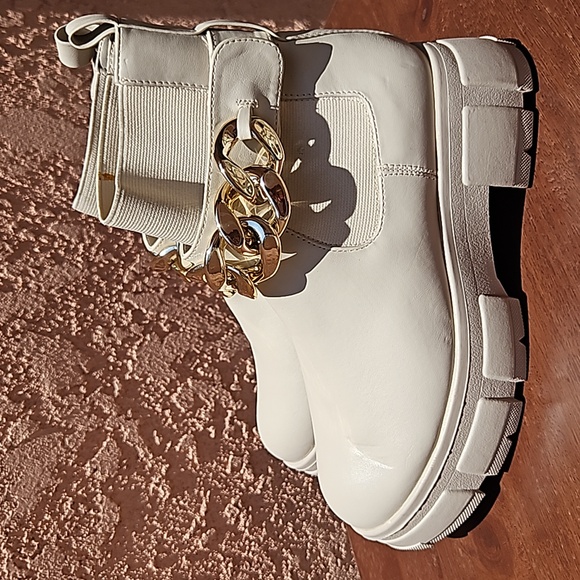 Rachel Zoe Lyra Chelsea Combat Ankle Boots - Picture 6 of 15